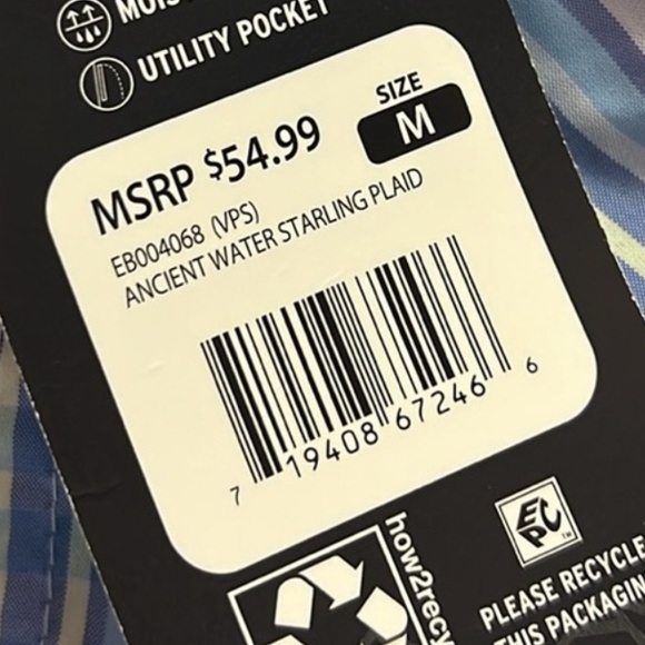 NWT Eddie Bauer Short Sleeve Adventure Shirt - Multiple Sizes - Picture 6 of 6